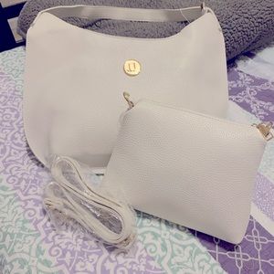 Handbag set, includes a crossbody, new with tags